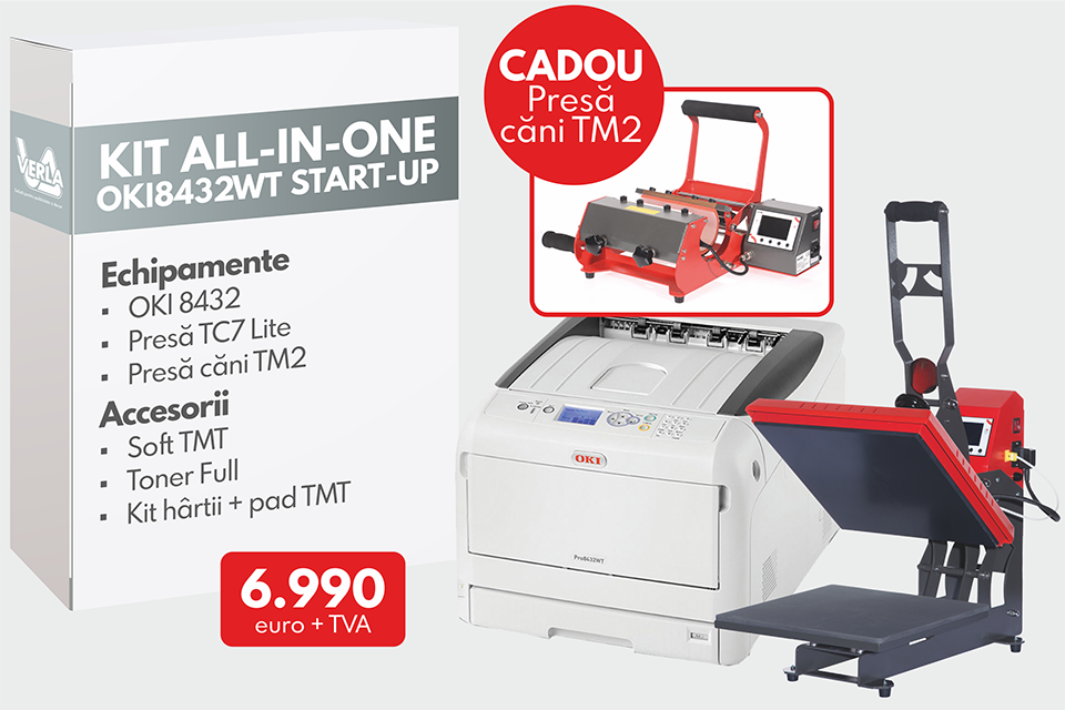 Kit All-in-One OKI 8432WT Start-up