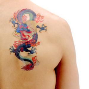 Tatuaj temporar dragon Hartie Transfer Tatoo