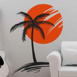 Wall sticker Palmier soare