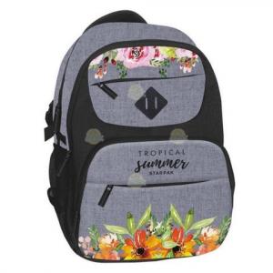 Rucsac Tropical Summer imprimat prin transfer termic