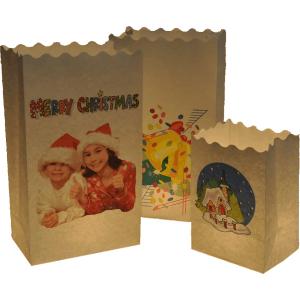 Candlightxmas punga lumanare personalizata